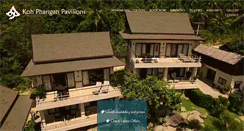 Desktop Screenshot of kohphanganpavilions.com