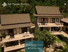 Tablet Screenshot of kohphanganpavilions.com